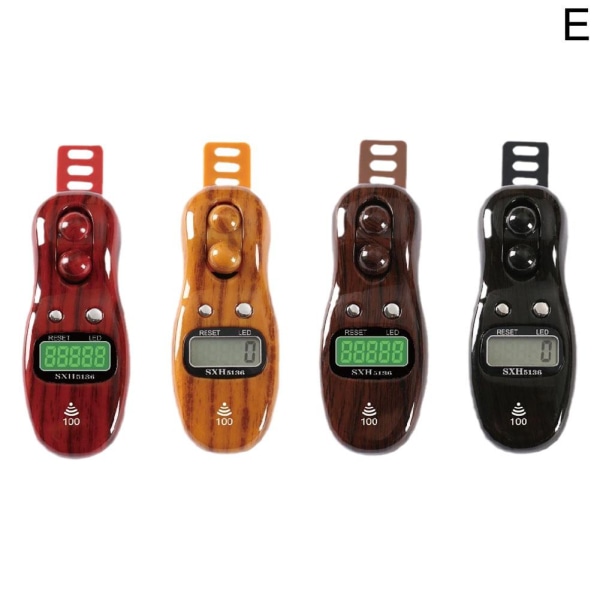 Färg slumpmässig elektronisk manuell mekanisk ringfinger ring mini Color Random 6*3*1.5cm