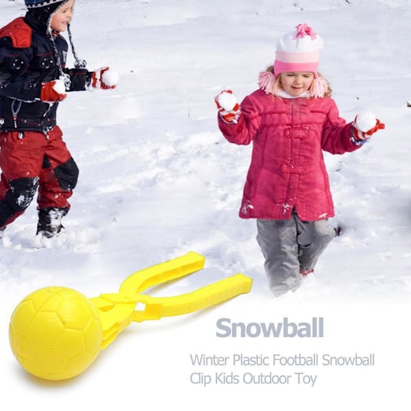 Vinter Snöboll Maker Aktivitet Snöbollskrig Boll Clip Keep Ha
