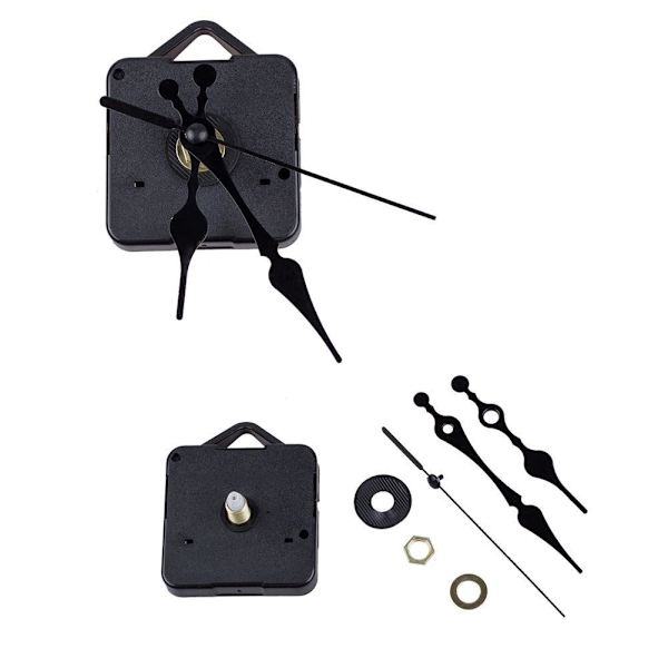 Lång Visare Quartz Klocka Urverk Mekanism Kit Batterimotor A0T9