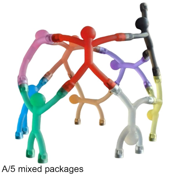 5/10 st Magnetiska Människor, Magnetiska Stickfigurer Leksak, Mag A 1set