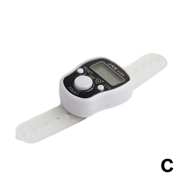 LED Digital Elektronisk Räknare Dhikr/Tasbih/Tasbi/Tasbee F white onesize