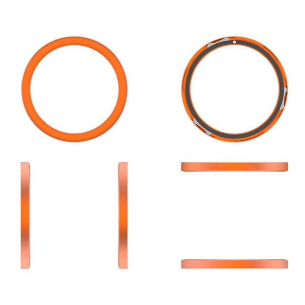 Klockramsskydd för Nothing CMF Watch Pro 2 Smartwatch Metall Ca orange 1pcs