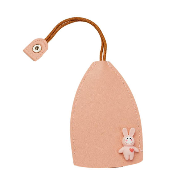 PU Läder Kreativ Utdragbar Söt Stor Kapacitet Bilnyckelfodral, Ca Red cat One-size