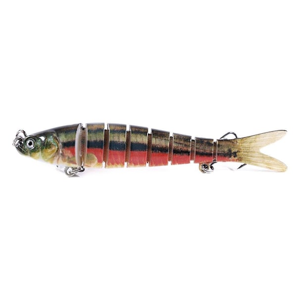 Multi Jointed Fiske Bete Swimbait Sjunkande Wobblers Hårt Bete C C 10cm/3.9in  11.4g