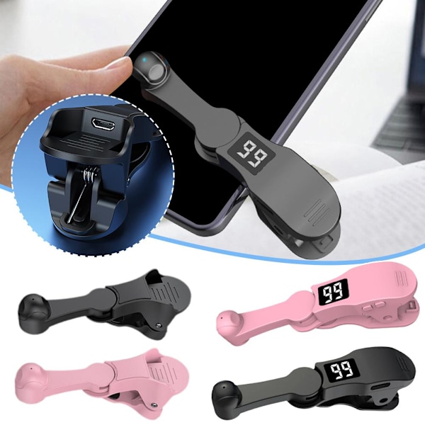 Automatisk Klickare För Telefon, Auto Skärmklickare, Automatisk Enhet pink B-01