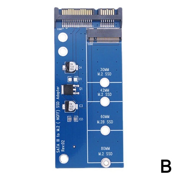 PULME M.2 SATA-adapter, M2 till SATA-adapter, M.2 till SATA Ada green one-size