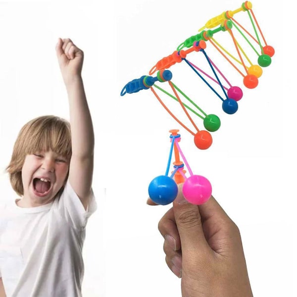 Pro-clackers Boll Lato Boll Leksak Plasthandtag Stressreducerande Leksak
