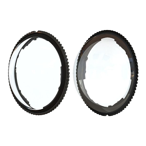 1 st Skyddande Linsskydd för Insta-360 X5 Kameralins Protecto Plastic protective lens 1pcs