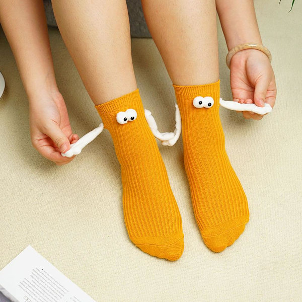 Magnetiska Hand i Hand Strumpor 2023, Hand i Hand Strumpor, Barnhänder white 1 pair