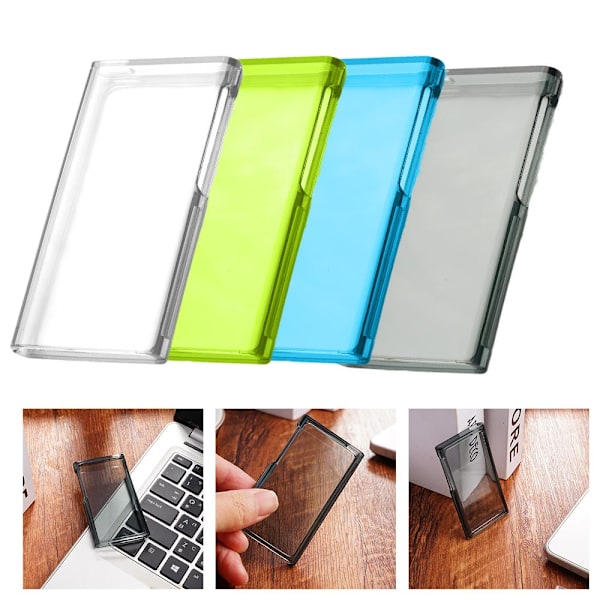 Klart Glansigt TPU Gel Skal Fodral för Apple iPod Nano 7:e 7G-Generationen Translucent one-size