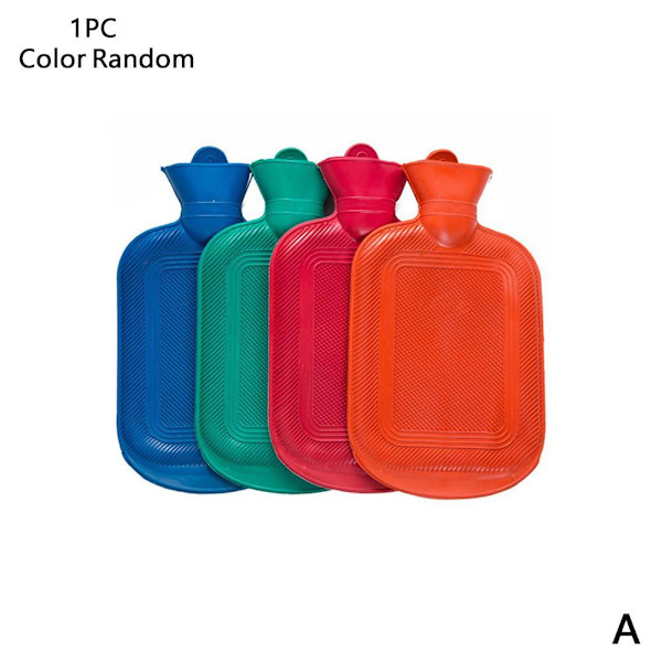 2024 1L Vattenflaska i Gummi Värmeterapi AU LAGER multicolorB 1000ml