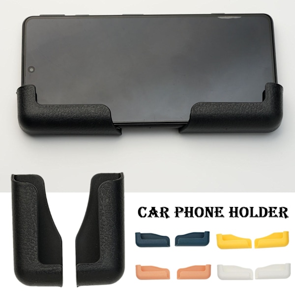 Mobiltelefonhållare, Multifunktionell Självhäftande Bilinstrumentbräda yellow 1pair