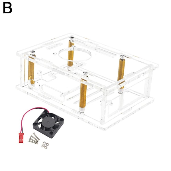 Metallhölje för Raspberry Pi 5 med/utan kylning with fan For Raspberry Pi 5