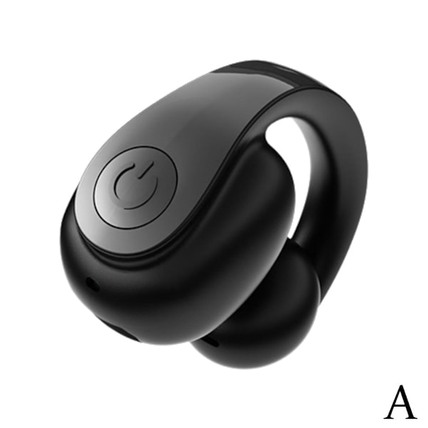 Trådlösa hörlurar Clip On Bluetooth 5.4 Öppna Öra Hörlurar Black 1 set