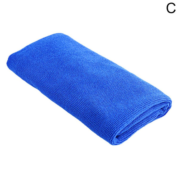 NY Extra Stor Mikrofiber Lättvikt Strandhandduk Snabbtorkande Tra blue 35*75cm