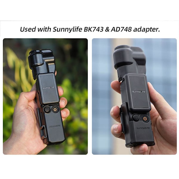 För DJI Osmo Pocket3 Integrerad Gimbal Lins Skärmskydd Ny