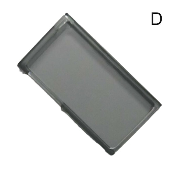 Klart Glansigt TPU Gel Skal Fodral för Apple iPod Nano 7:e 7G-Generationen Translucent black one-size