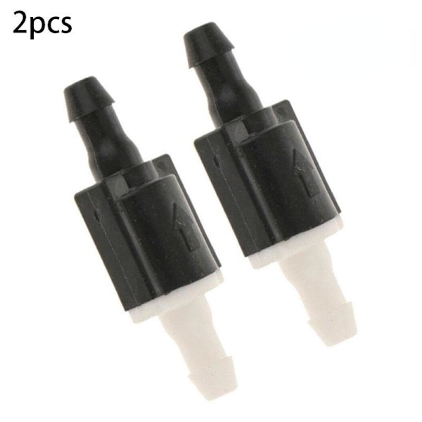 2x Vindrutetorkare Spolare Backventil Glas Spolare₪