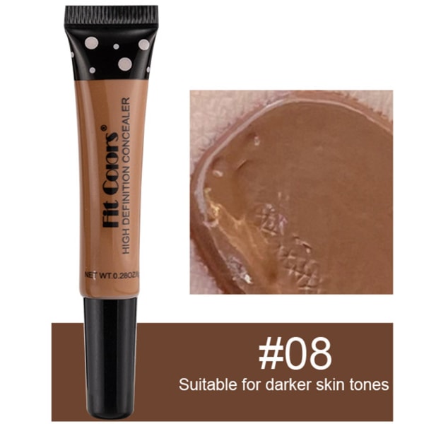 Concealer Foundation Matt Full Täckning Ljusare Smink u Make 02 8g