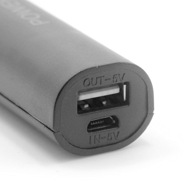 Mobil USB Power Bank Laddare Pack Box Batteri Fodral AU LAGER black one-size