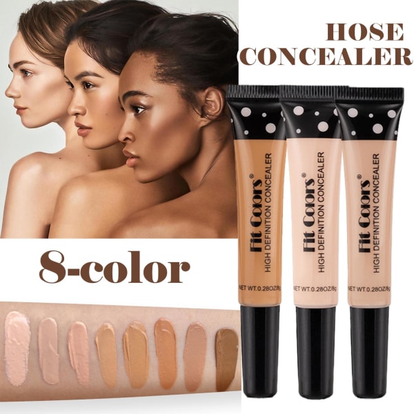 Concealer Foundation Matt Full Täckning Ljusare Smink u Make 08 8g