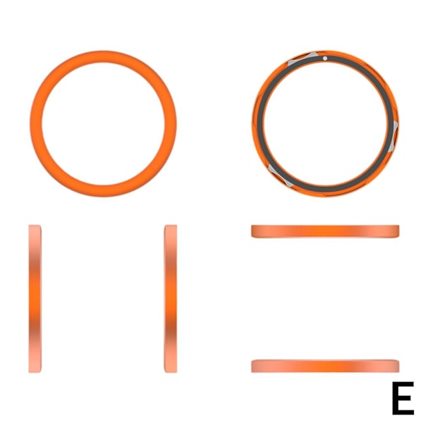 Klockramsskydd för Nothing CMF Watch Pro 2 Smartwatch Metall Ca orange 1pcs