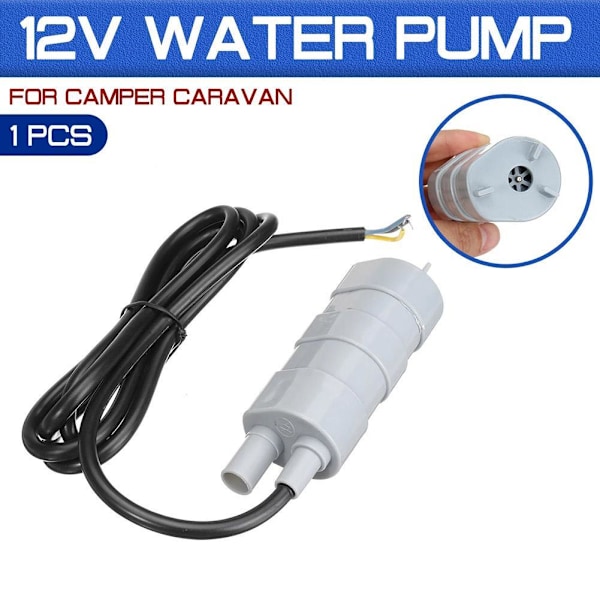 12V Vattenpump Dränkbar Husbil Husvagn Val Flödespump Ny H