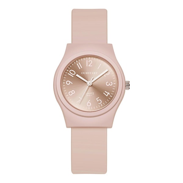Studentklocka Digital Godisfärg Mode Casual Silikon Quartz Pink One size