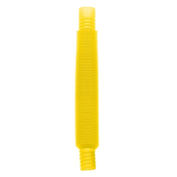 8st 19mm barns dekompressionsleksaker Mini Color Telescopic Tu yellow 19mm