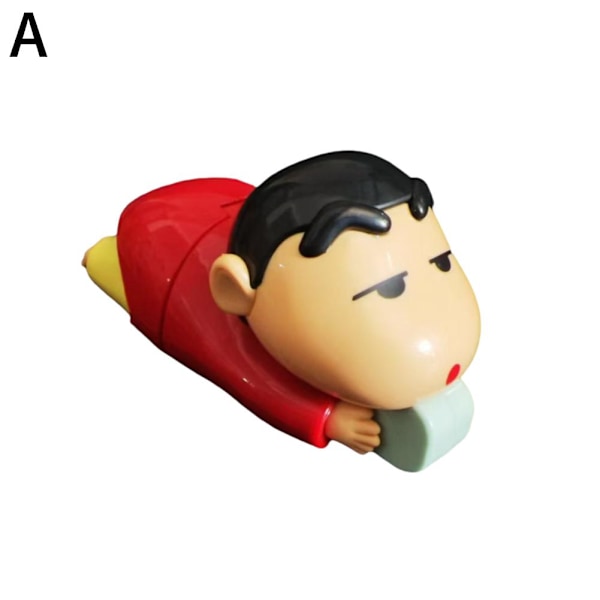 Krayon Shin Chan Dynamisk Uppdragning Automatisk Vind Uppdragning Dag Pris Green 1pcs
