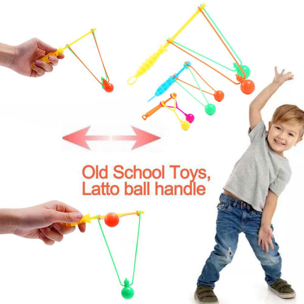 Pro-clackers Boll Lato Boll Leksak Plasthandtag Stressreducerande Leksak