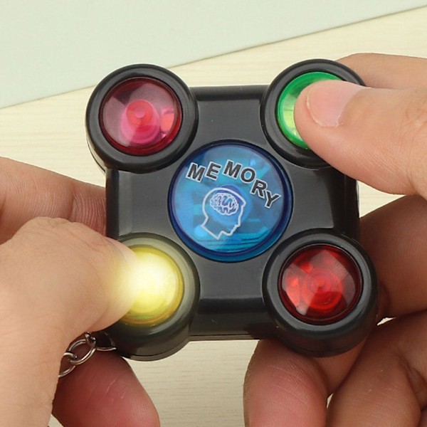 Pedagogisk interaktivt spel för barn, minnesleksak W6T4 black B black B