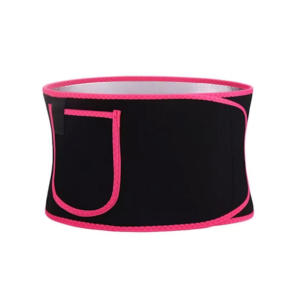 Midjetränare för kvinnor, Svettbälte för midjan, Magebälte Black 40-80kg