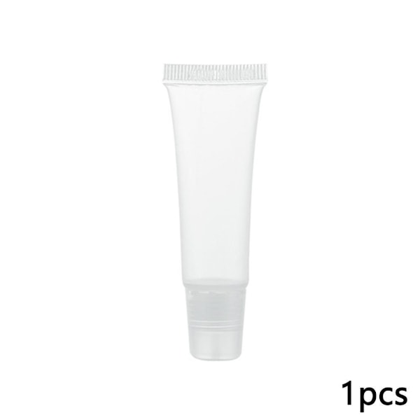 Tom Kosmetisk Läppglans Balsam Läppbalsam Behållare Reseflaska TransparentA 8g 10pcs