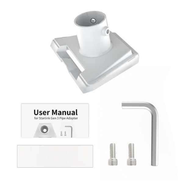 För Starlink Gen3 Plast Röradapter Lot P3
