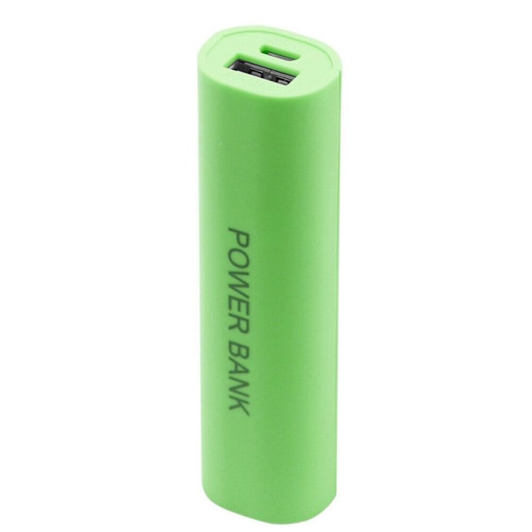 Mobil USB Power Bank Laddare Pack Box Batteri Fodral AU LAGER black one-size