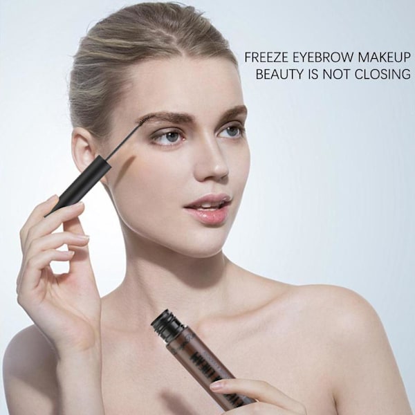 Transparent Ögonbrynsgel Vattentät Svettbeständig Ögonbrynsstyling Gl 02 dark coffee 6g