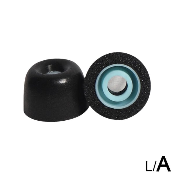 Memory Foam Öronproppar för WF-1000XM5 Hörlurar Öronpropp Eart black large