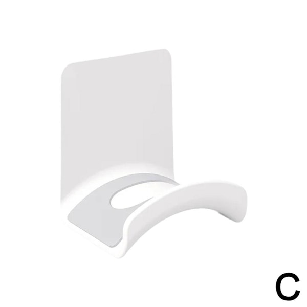 Hörlurshängare Displayställ Hållare Krok Under Skrivbord Headset Wa white Wall hanging model