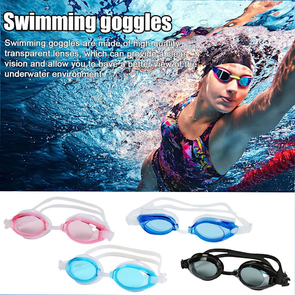 Vuxen ~ Anti-imma Simglasögon Pool Sim Glasögon För Män Simning Black 1pc