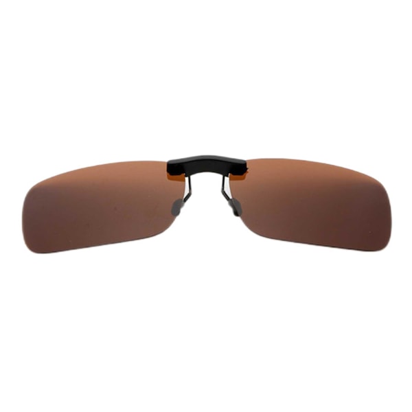 Mörkerseende Anti-bländning Polariserade Clip-on Körglasögon yellow One-size