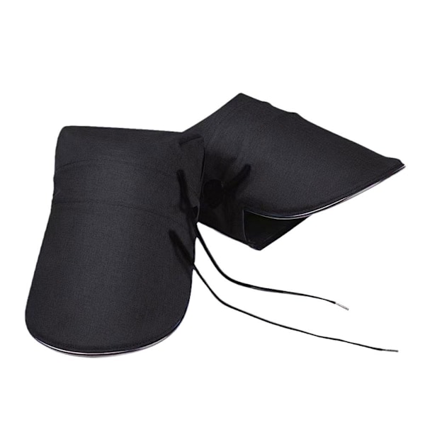 Motorcykelstyrmuffar Sommar Luftig Nylon Vattentät Skydd BLACKA basic model