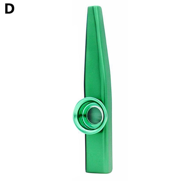 Metallmunspel Kazoo Munflöjt Musikinstrument Barnfest G red One-size