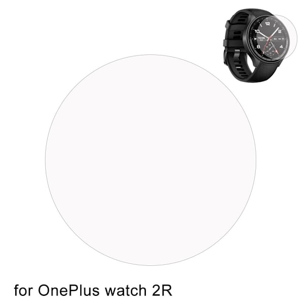 Skärmskydd för OnePlus Watch 2R Smartwatch Härdat Glas