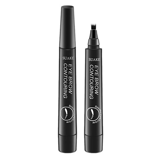 1 st Makeup Ögonbryn Långvarig Naturlig Flytande Ögonbrynspenna F Light brown one size