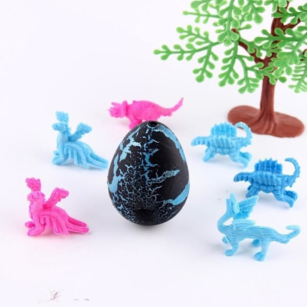 10 st/set Magisk Kläckning Växande Dinosaurie Tillsätt Vatten Väx Ägg Ani