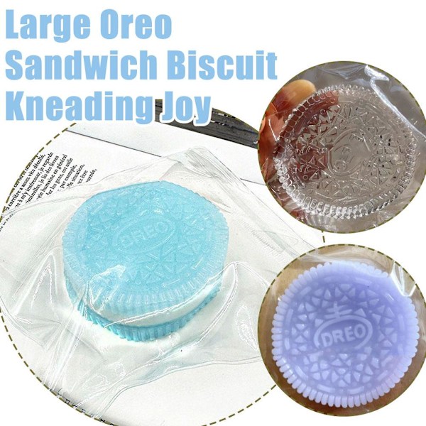 Mjuk Silikon Kex Stress Relief Leksak Simuleringskaka Pinchi Stuffed with taro paste 1pcs