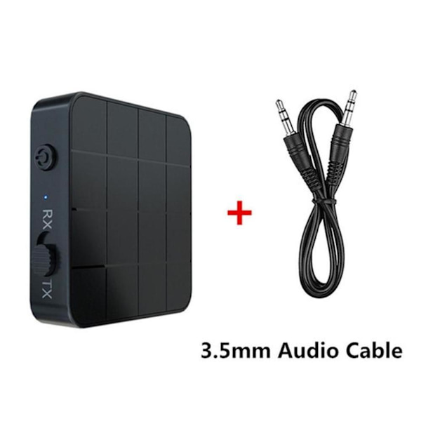 Trådlös Bluetooth 5.0 Sändare & Mottagare Ljudadapter 2-i-1 M