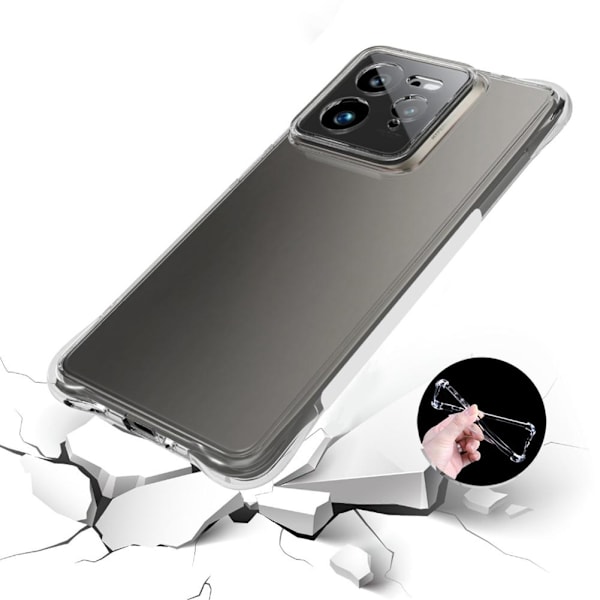 Mjukt TPU silikonskal till OPPO Realme GT7 Pro, transparent