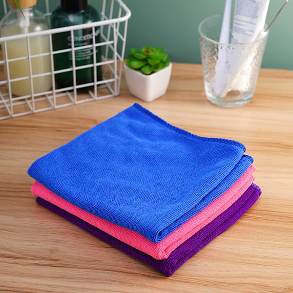NY Extra Stor Mikrofiber Lättvikt Strandhandduk Snabbtorkande Tra blue 35*75cm